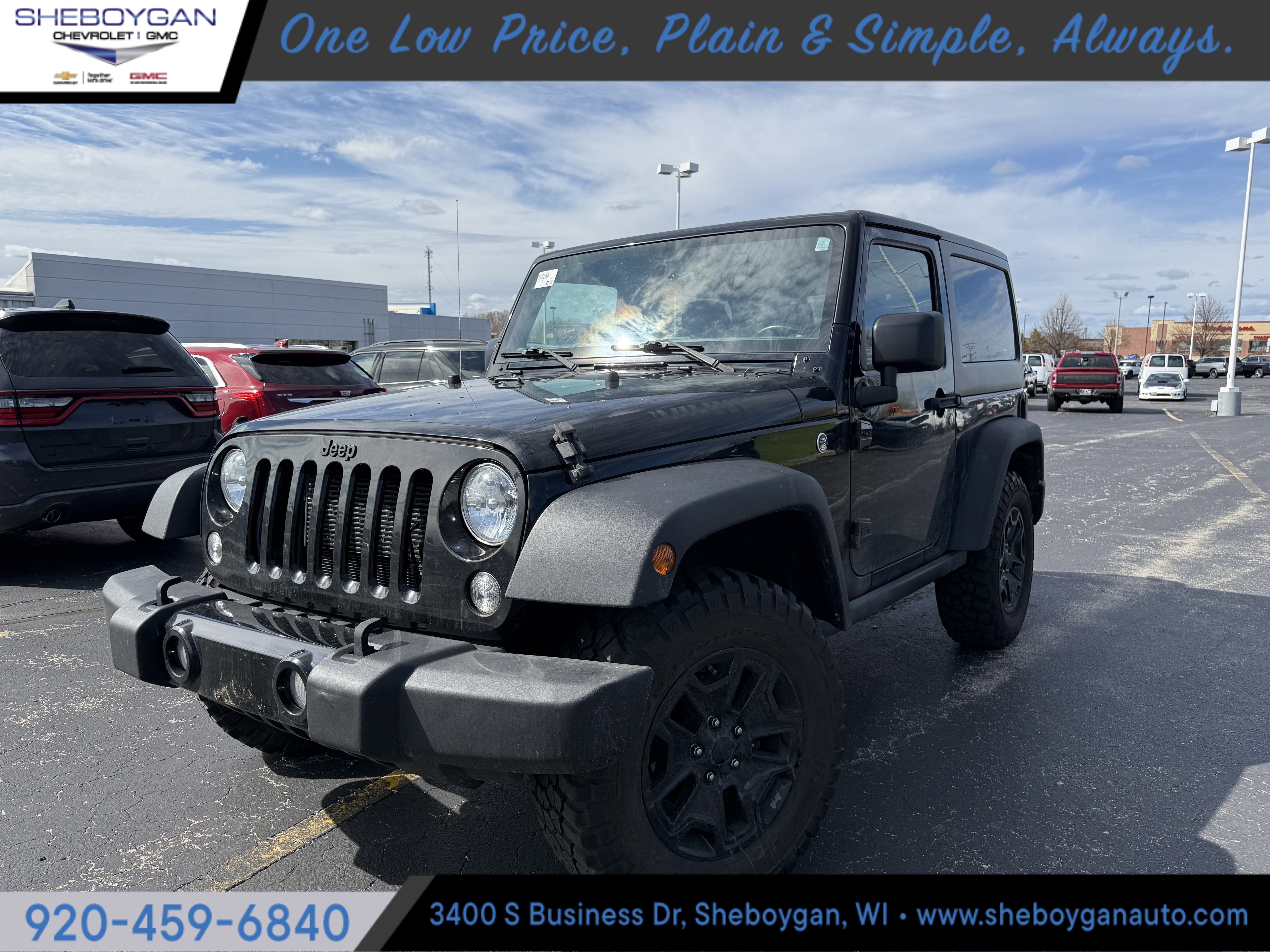 2017 Jeep Wrangler Willy Wheeler 4x4