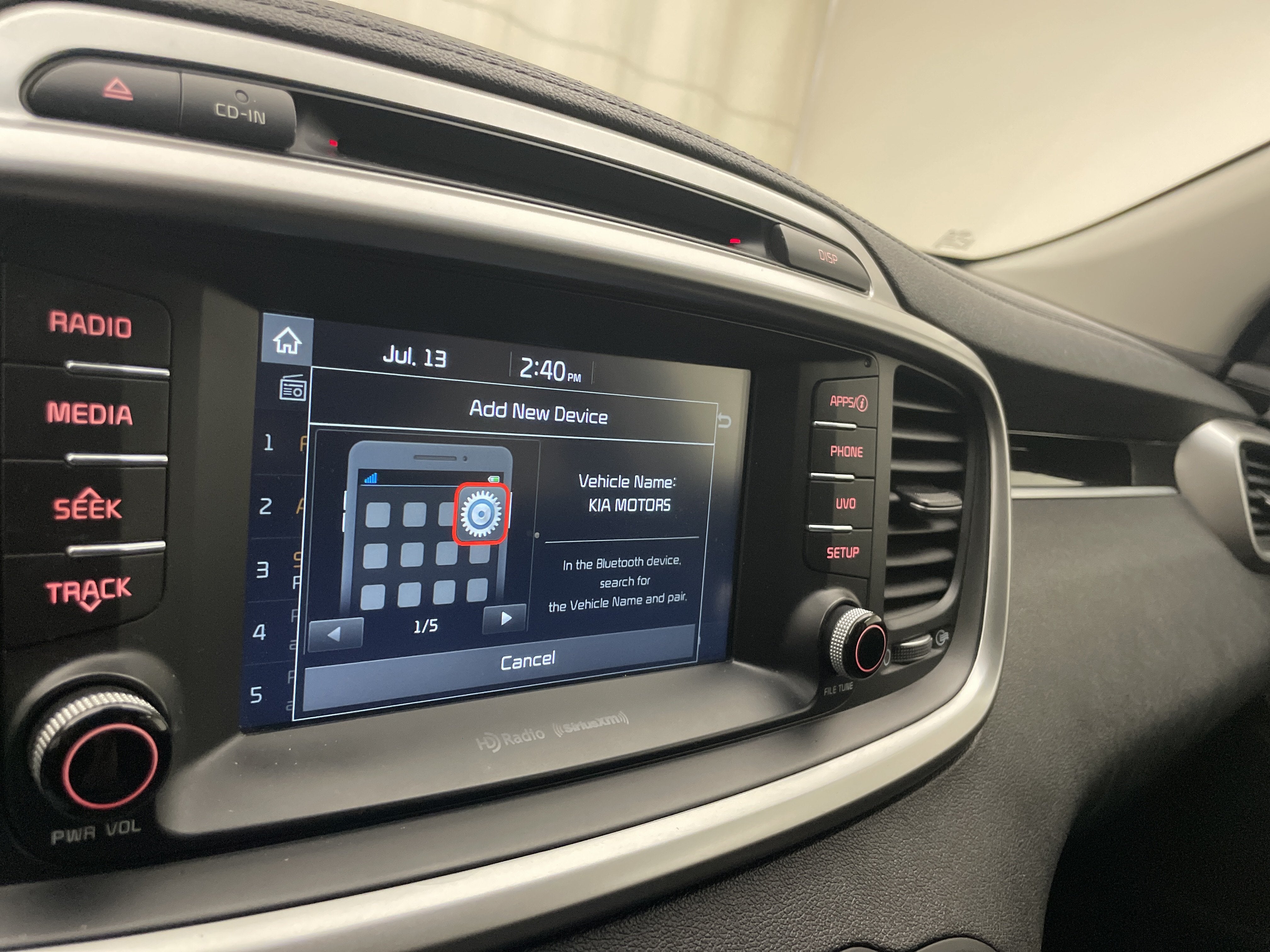 2018 Kia Sorento 2.4L LX
