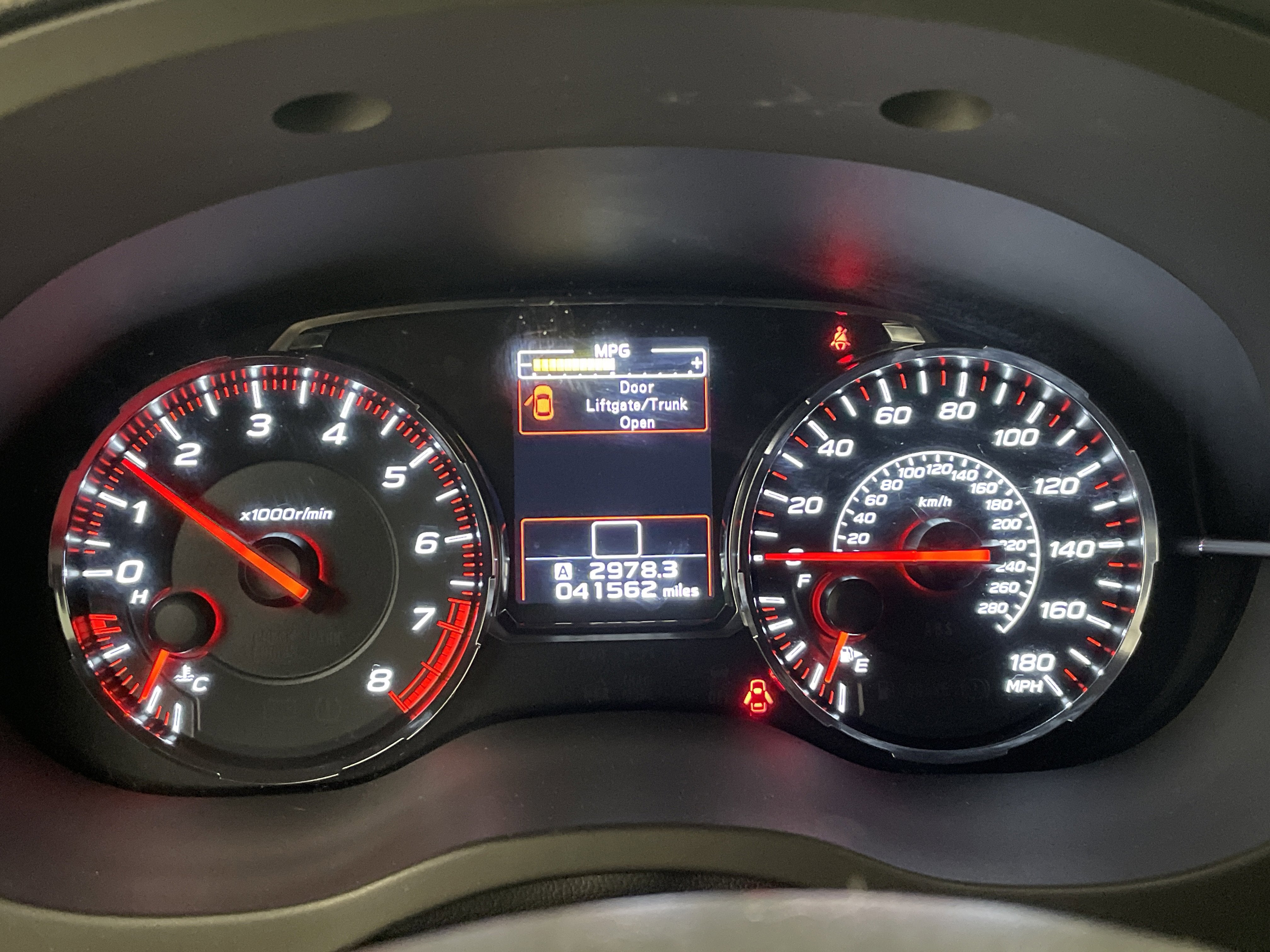 2020 Subaru WRX Manual