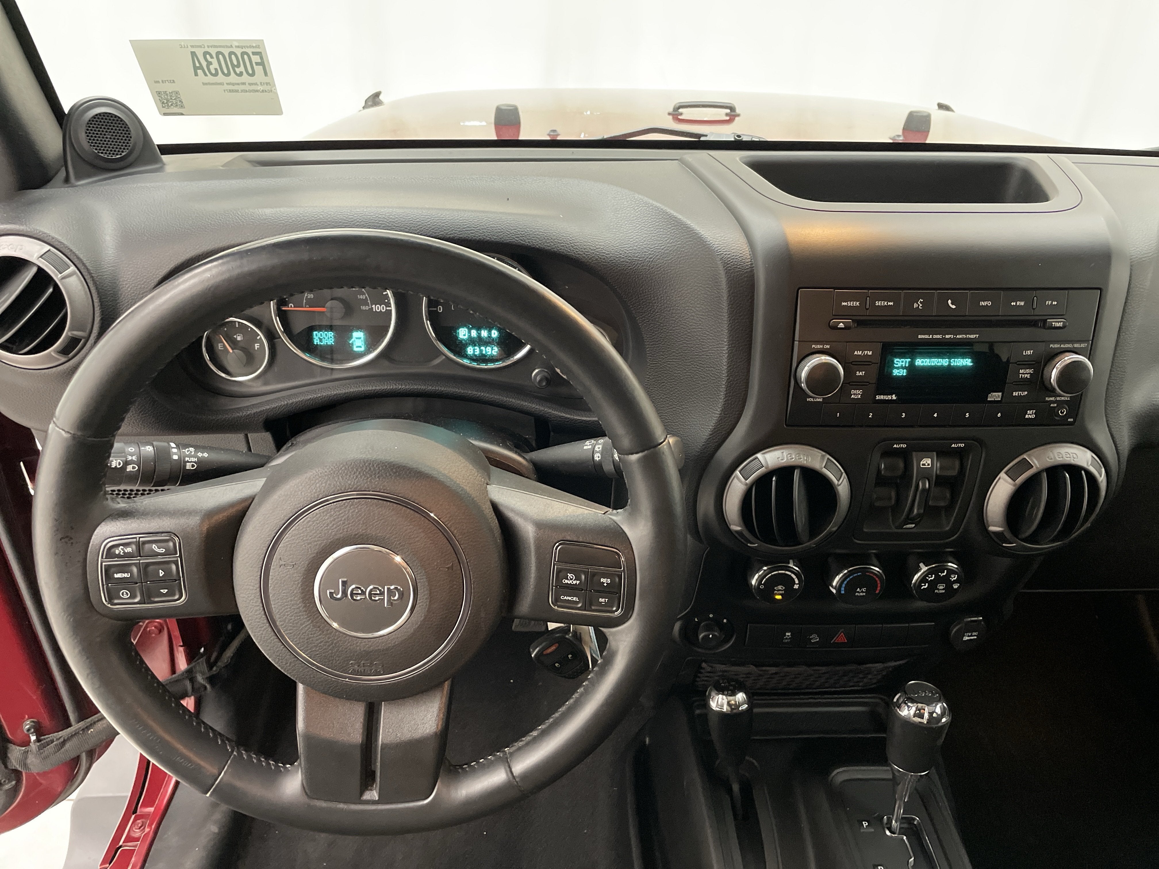 2013 Jeep Wrangler Unlimited Sport