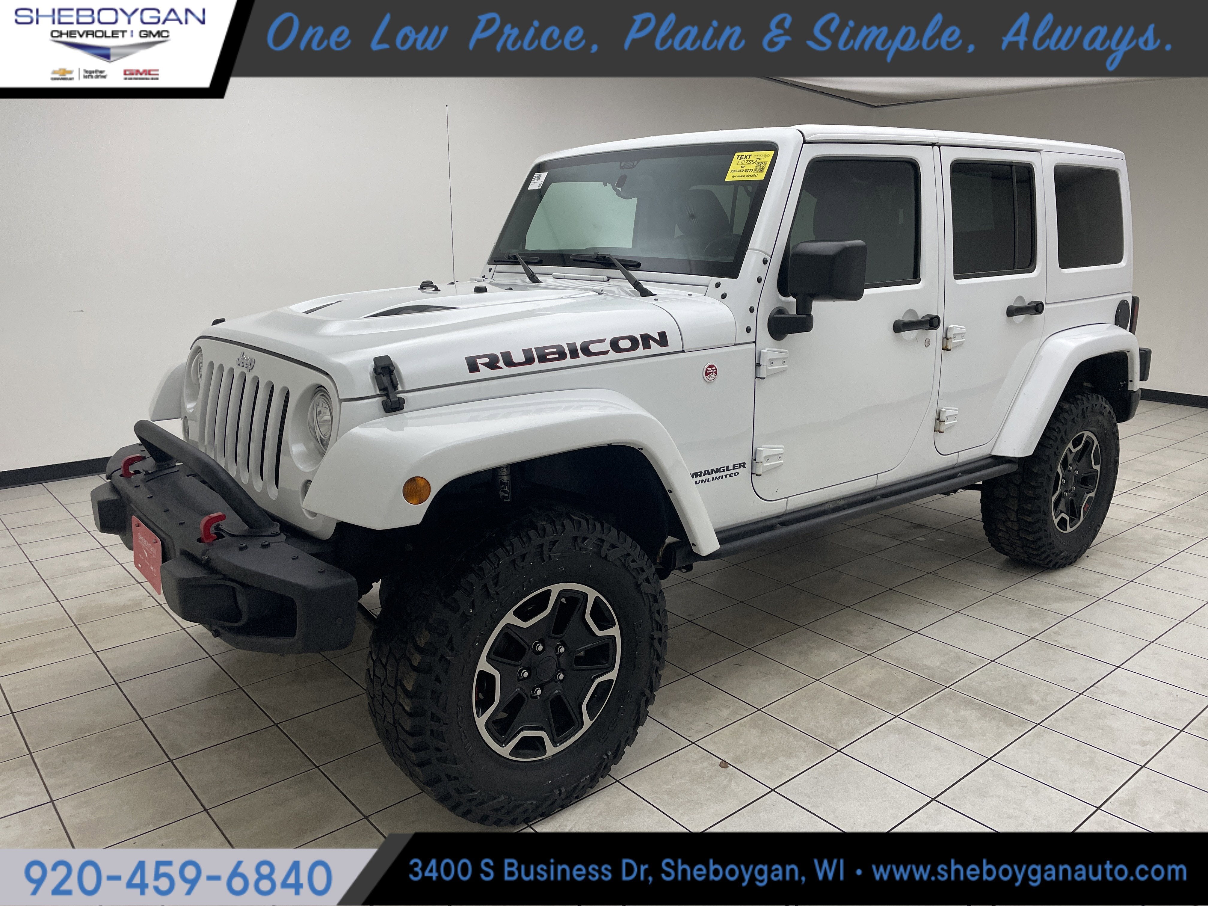 2017 Jeep Wrangler Unlimited Rubicon Hard Rock 4x4