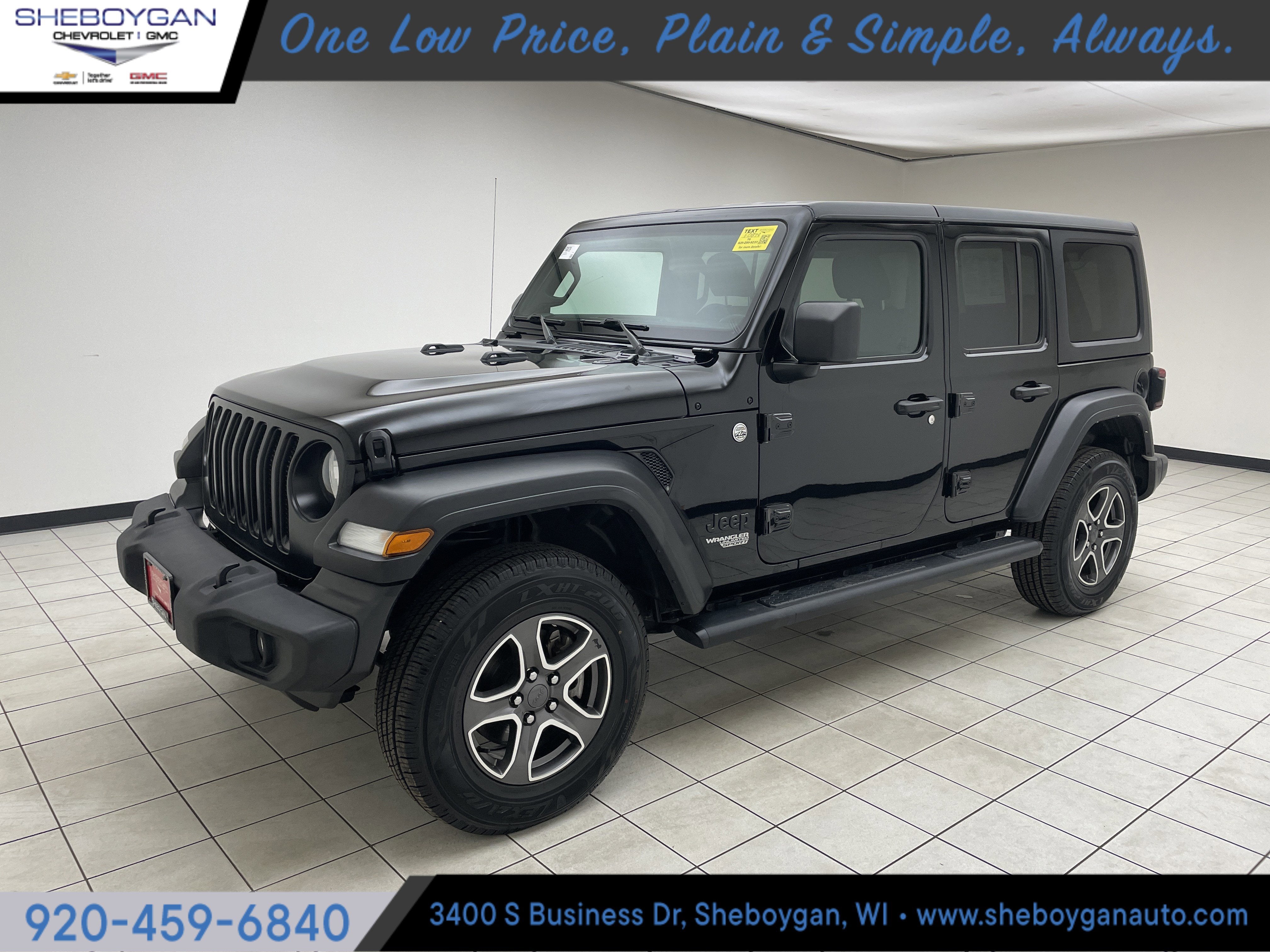 2021 Jeep Wrangler Unlimited Sport S 4x4