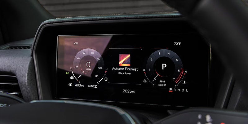 2026 GMC Terrain digital driver information center with advanced safety and driver assistance features