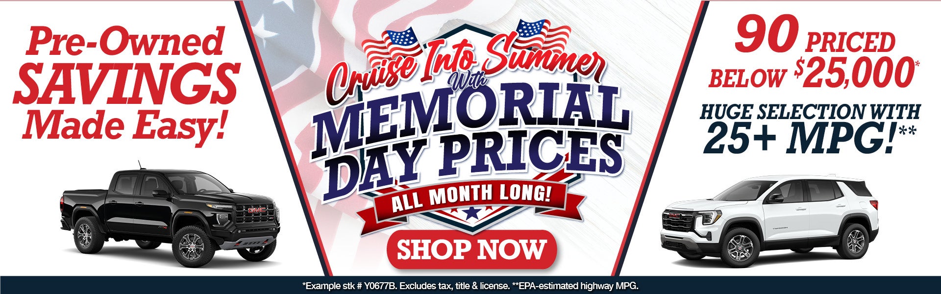 Pre-Owned Vehicles