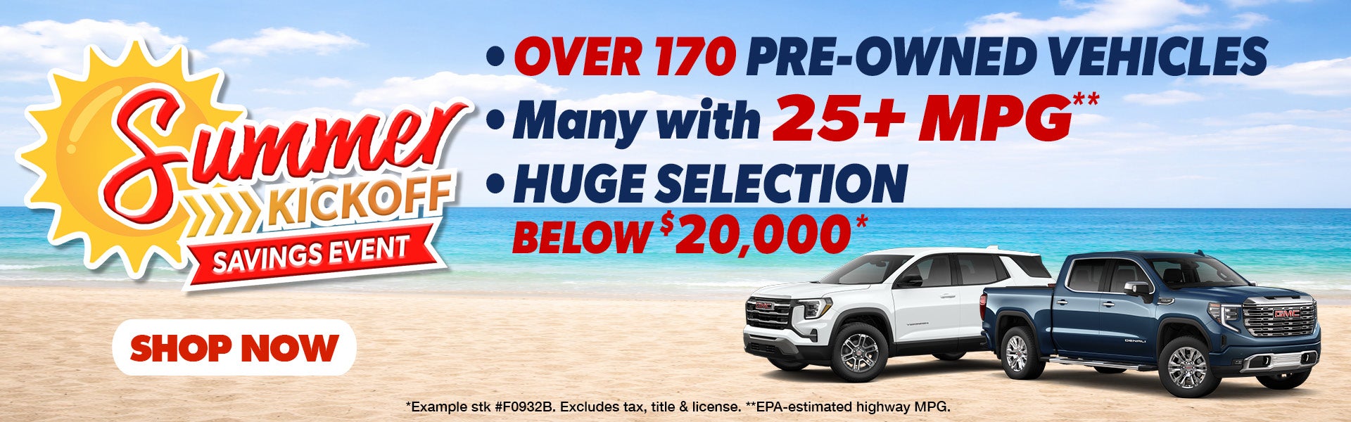 Pre-Owned Vehicles