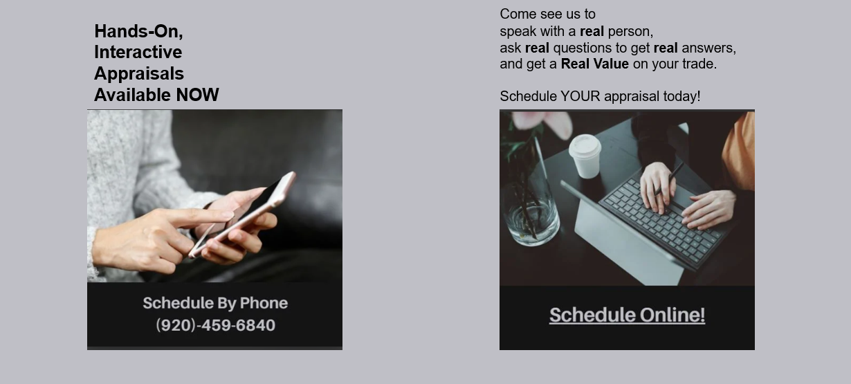 Schedule By phone 920 459 6849 or schedule online Sheboygan GMC in Sheboygan WI